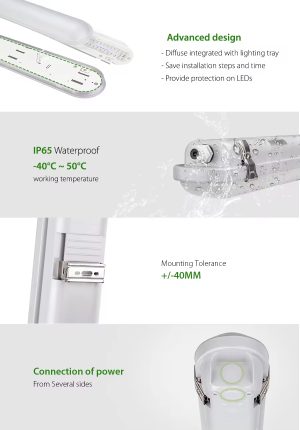IP65 LED Batten light - Image 5
