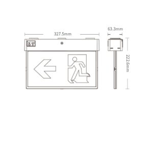 Fire escape sign - Image 3